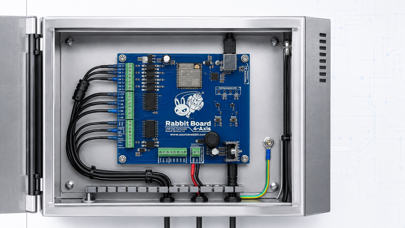 Installing the Rabbit Board Safely